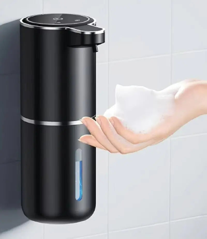 New Automatic Soap Dispensate Touchless Foaming Soap Dispensate 380ml USB Rechargeable Electric 4 Level Adjustable for Home